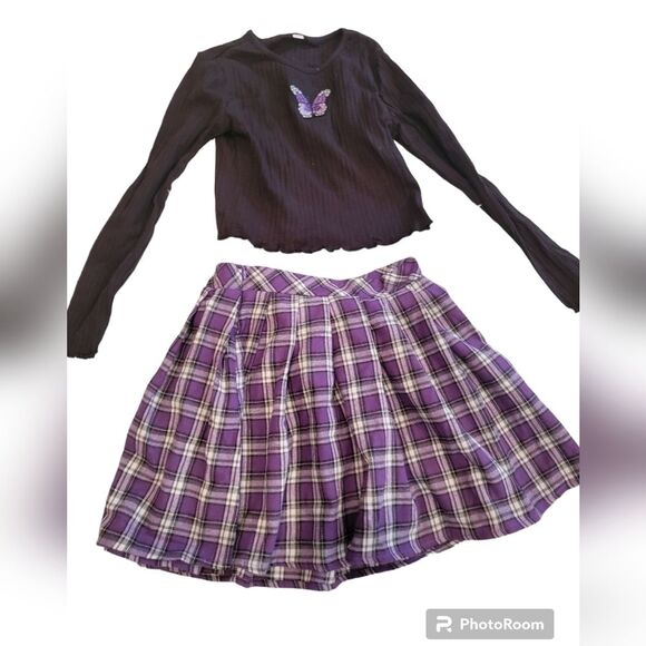 GIRLS skirt and top st size 10t - Picture 1 of 4